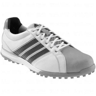 Adidas Adidas Mens Adicross Tour Spikeless White/ Black Golf Shoes Black Size 12