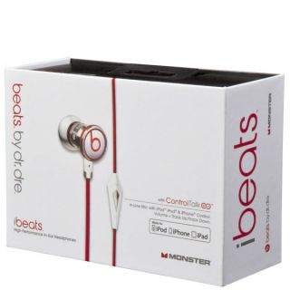 Beats by Dr Dre iBeats Earphones with ControlTalk   Chrome      Electronics