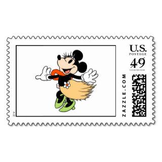 Mickey & Friends Minnie Doing Hula Postage