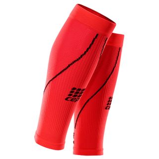 Cep Cep Allsports Womens Compression Calf Sleeves Red Size S