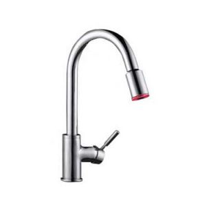 Artisan Sinks One Handle Single Hole Kitchen Faucet with LED