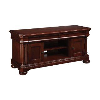 Powell Louis Philippe "Brown Marquis Cherry" 54" Media Console   Television Stands