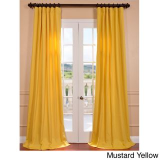 Bright Cotton Twill Curtain Panel