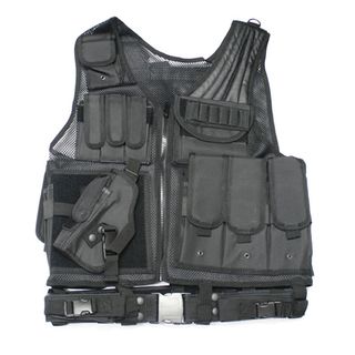 Leapers UTG 547 Black Law Enforcement Tactical Vest Leapers Tactical