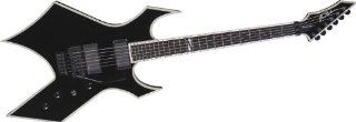 B.C. Rich NJ Deluxe Warlock Electric Guitar Onyx Musical Instruments