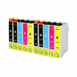 Replacement Epson 69 T069 T069120 T069220 T069320 T069420 Compatible Ink Cartridge (pack Of 10 4k/2c/2m/2y)