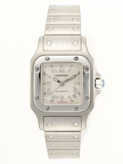 Cartier Santos Galbee Square Watch, 24mm by Cartier