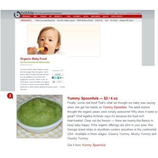 Yummy Spoonfuls Chunky Yummy Organic Sweet Potato & Adzuki Bea, 6 Ounce Tubs (Pack of 12)  Baby Food Vegetables  Grocery & Gourmet Food