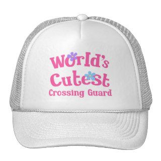 Worlds Cutest Crossing Guard Mesh Hats