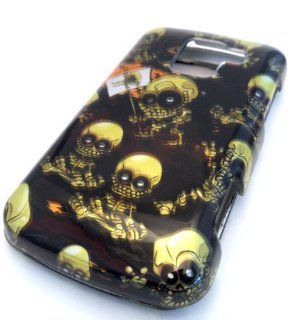 LG VM701 Optimus Black Kid Skull Baby Slider Design GLOSS Hard Case Cover Skin Protector Virgin Mobile Cell Phones & Accessories