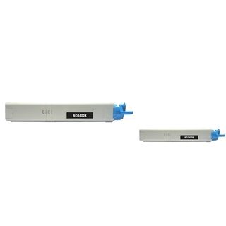 Basacc Toner Cartridge Compatible With Okidata C3300/ C3400/ C3520 (pack Of 2)