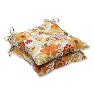 Pillow Perfect Outdoor Gaya Multi Wrought Iron Seat Cushion (set Of 2)