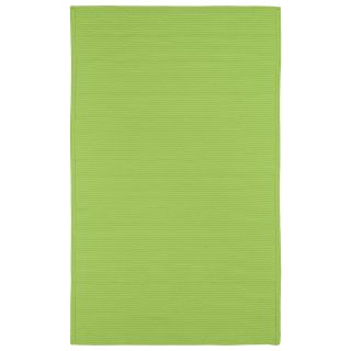 Indoor/ Outdoor Malibu Woven Lime Green Rug (3 X 5)