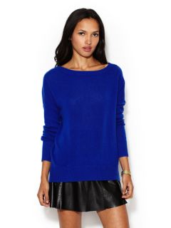 Feather Weight Cashmere Hi Low Sweater by Barrow & Grove