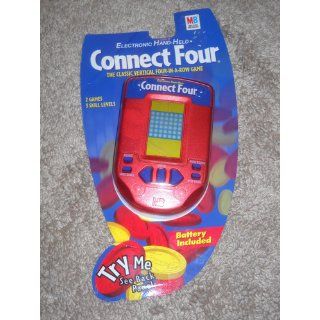 Electronic Hand Held Connect Four Toys & Games