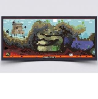 Minecraft Cross Section Video Game Poster   Prints