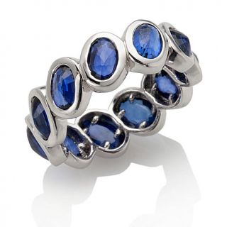 Rarities Fine Jewelry with Carol Brodie Sapphire Sterling Silver Stack Ring
