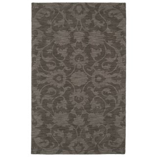 Trends Dark Taupe Classic Wool Rug (20 X 30)