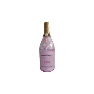 Baby Champagne Bottle of Gifts Four Piece Set BBG Color Pink