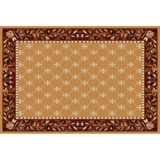 Home Dynamix 5 ft 2 in x 7 ft 4 in Sand London Area Rug