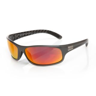 Bolle Mens Anaconda Shiny Gunmetal Polycarbonate Sport Sunglasses
