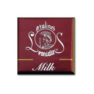 Leonidas Belgian Chocolates 1 lb Napolitain Solid Milk Chocolate Squares  Chocolate Assortments And Samplers  Grocery & Gourmet Food