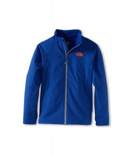 The North Face Kids Long Distance Softshell Jacket 13 Boys Coat (Blue)