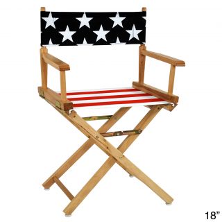 American Flag Directors Chair