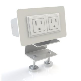 Scale 11 EYHOV Rai Desktop Mounted Power Unit with 2 Outlets PWDTO2