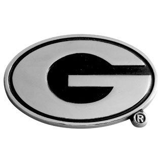 Georgia Chromed Metal Emblem