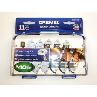 Dremel 11 Piece Ez Lock Cutting Kit