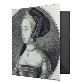 Anne Boleyn, etched by Wenceslaus Hollar, 1649 Vinyl Binder