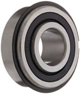 The General 7512 DLG Extra Light Extended Inner Ring Bearing, Double Sealed, With Snap Ring, Inch, 0.75" Bore, 1.75" OD, 3/4" Width, 707 lbs Static Load Capacity, 1366 lbs Dynamic Load Capacity Bushed Bearings