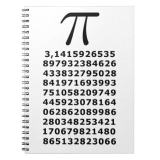 The Number Pi Note Book