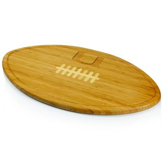Picnic Time Kickoff University Of Miami Hurricanes Engraved Natural Wood X  Large Cutting Board