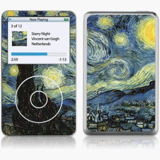 GelaSkins Protective Skin with Screen Protector for iPod Video 5G (Starry Night) Electronics