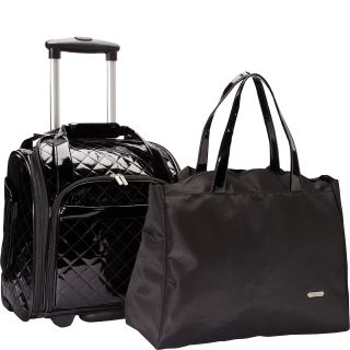 Travelon Wheeled Underseat Carry On With Back Up Bag