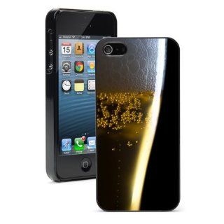 Apple iPhone 4 4S 4G Black 4B720 Hard Back Case Cover Color Close Up of Beer Pilsner Cell Phones & Accessories