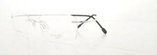 MARCHON AIRLOCK Eyeglasses AIRLOCK 720/28 030 Silver 51MM at  Mens Clothing store Prescription Eyewear Frames