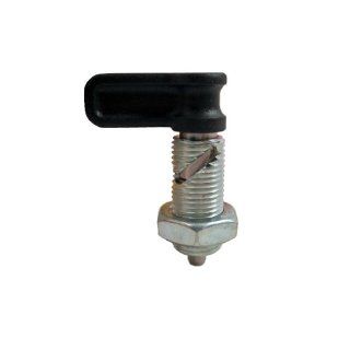 GN 712.1 Steel Cam Action Indexing Plunger Type S with Safety Rest Position, with Lock Nut, M16 x 1.5mm Thread Size, 8mm Item Diameter Metalworking Workholding