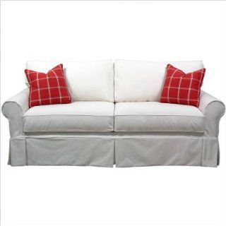 Acadia Furnishings 720S Chatham Slipcovered Sofa  