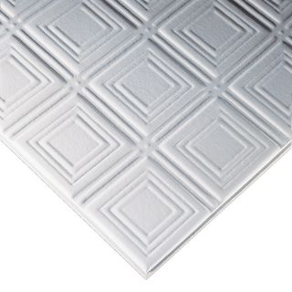 Armstrong 8 Pack Tincraft Ceiling Tile Panel (Common 24 in x 24 in; Actual 23.730 in x 23.730 in)