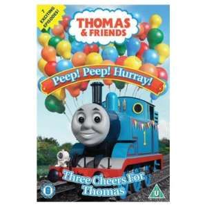 Thomas & Friends Peep Peep Hurray Three Cheers For Thomas       DVD