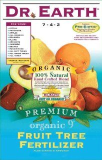 Dr. Earth 713 Organic 9 Fruit Tree Fertilizer, 12 Pound  Fertilizer For Apple Trees  Patio, Lawn & Garden
