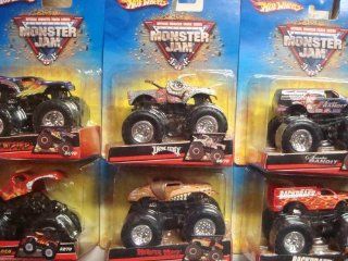 Hot Wheels Monster Jam Six Poppular Trucks 1/64 Toys & Games