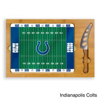 Picnic Time American Football Conference Icon Cheese Board Set