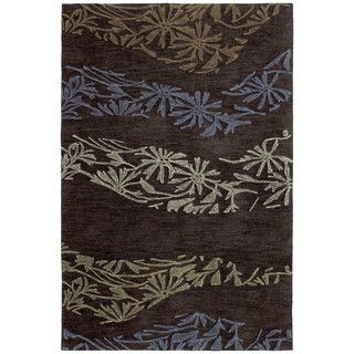 Copia Chocoloate 9x12 Polyester Rug