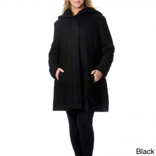 Excelled Plus Coat With Oversize Shawl Collar