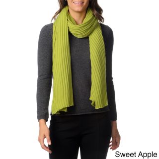 Ply Cashmere Womens Lightweight Picot Edge Scarf