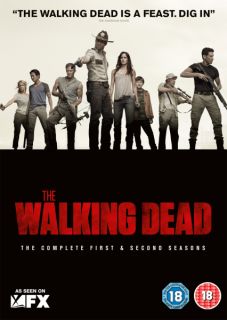The Walking Dead    Season 1 and 2      DVD